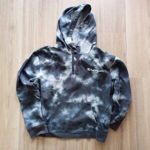Champion womens tie dye XL hoodie sweatshirt sz XL